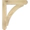 Ekena Millwork Thorton Craftsman Rough Sawn Bracket, Douglas Fir, 4"W x 24"D x 28"H BKT04X24X28THR04RDF - alternate 2